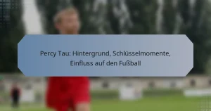 Percy Tau: Hintergrund, Schlüsselmomente, Einfluss auf den Fußball