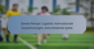 Steven Pienaar: Ligatitel, internationale Auszeichnungen, entscheidende Spiele